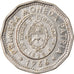Coin, Argentina, 25 Pesos, 1966, AU(50-53), Nickel Clad Steel, KM:61
