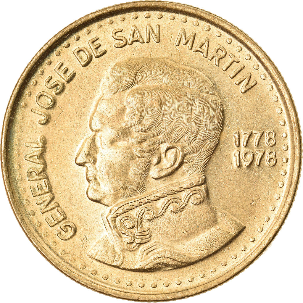 Coin, Argentina, 50 Pesos, 1978, AU(50-53), Aluminum-Bronze, KM:81