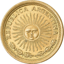Coin, Argentina, Peso, 1974, EF(40-45), Aluminum-Bronze, KM:69