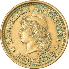 Moneda, Argentina, 50 Centavos, 1974, MBC, Aluminio - bronce, KM:68