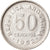 Moeda, Argentina, 50 Centavos, 1952, EF(40-45), Aço Revestido a Níquel, KM:49