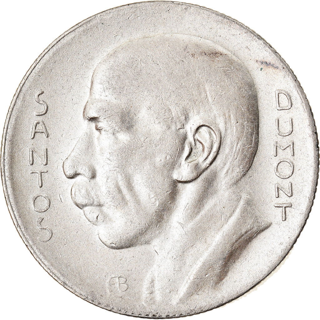 Coin, Brazil, 5000 Reis, 1937, Medal alignment, EF(40-45), Silver, KM:543