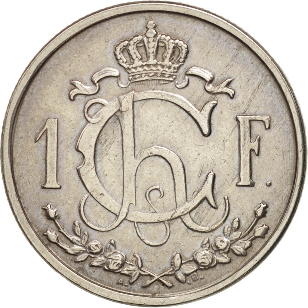 Monnaie, Luxembourg, Charlotte, Franc, 1946, TTB+, Copper-nickel, KM:46.1