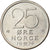 Moneda, Noruega, Olav V, 25 Öre, 1974, MBC, Cobre - níquel, KM:417