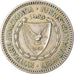 Coin, Cyprus, 100 Mils, 1963, EF(40-45), Copper-nickel, KM:42