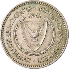 Coin, Cyprus, 50 Mils, 1972, EF(40-45), Copper-nickel, KM:41