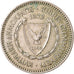 Coin, Cyprus, 50 Mils, 1972, EF(40-45), Copper-nickel, KM:41