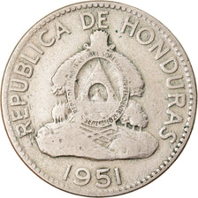 Coin, Honduras, 10 Centavos, 1951, Philadelphia, U.S.A., VF(30-35)