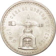 Mexico, Onza, 1949, Mexico City, AU(55-58), Silver, KM:M49a