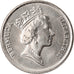 Coin, Bermuda, Elizabeth II, 10 Cents, 1990, AU(50-53), Copper-nickel, KM:46