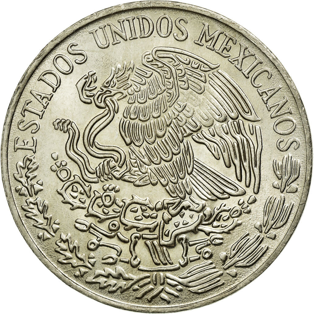 Coin, Mexico, 5 Pesos, 1971, Mexico City, MS(63), Copper-nickel, KM:472