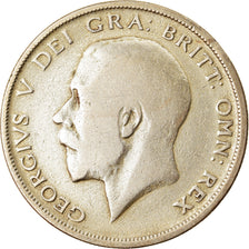 Coin, Great Britain, George V, 1/2 Crown, 1920, VF(20-25), Silver, KM:818.1a