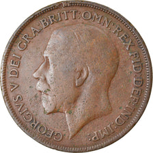 Coin, Great Britain, George V, Penny, 1913, F(12-15), Bronze, KM:810
