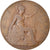 Moneta, Gran Bretagna, Edward VII, Penny, 1909, B+, Bronzo, KM:794.2