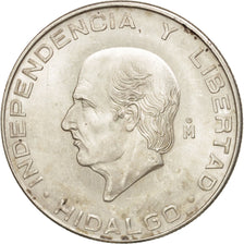 Mexico, 5 Pesos, 1955, Mexico City, AU(55-58), Silver, KM:469