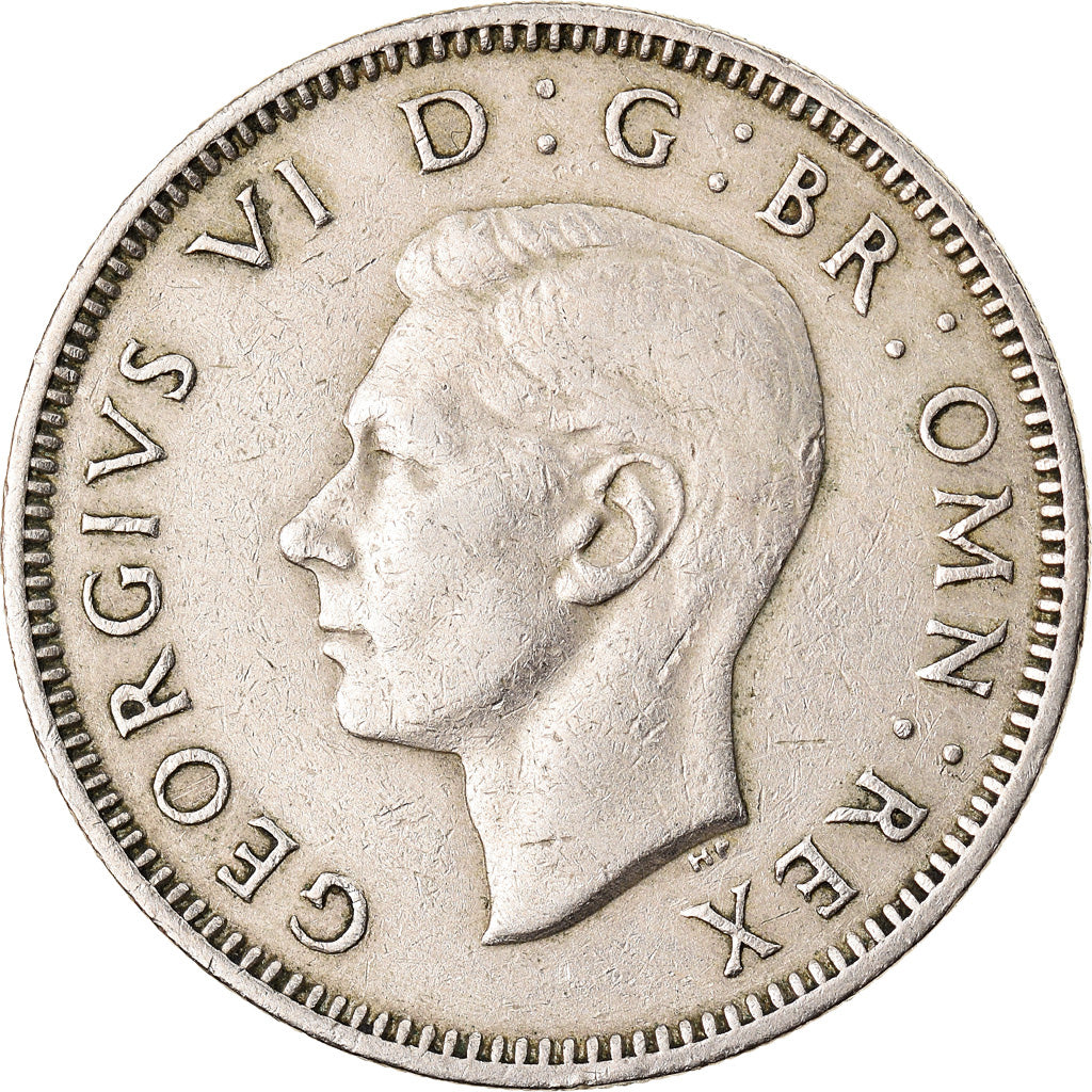 Moneta, Gran Bretagna, George VI, Shilling, 1950, BB, Rame-nichel, KM:877