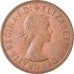 Moneta, Gran Bretagna, Elizabeth II, Penny, 1966, BB, Bronzo, KM:897