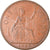 Moneta, Gran Bretagna, Elizabeth II, Penny, 1966, BB, Bronzo, KM:897