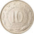 Moneta, Iugoslavia, 10 Dinara, 1977, BB, Rame-nichel, KM:62