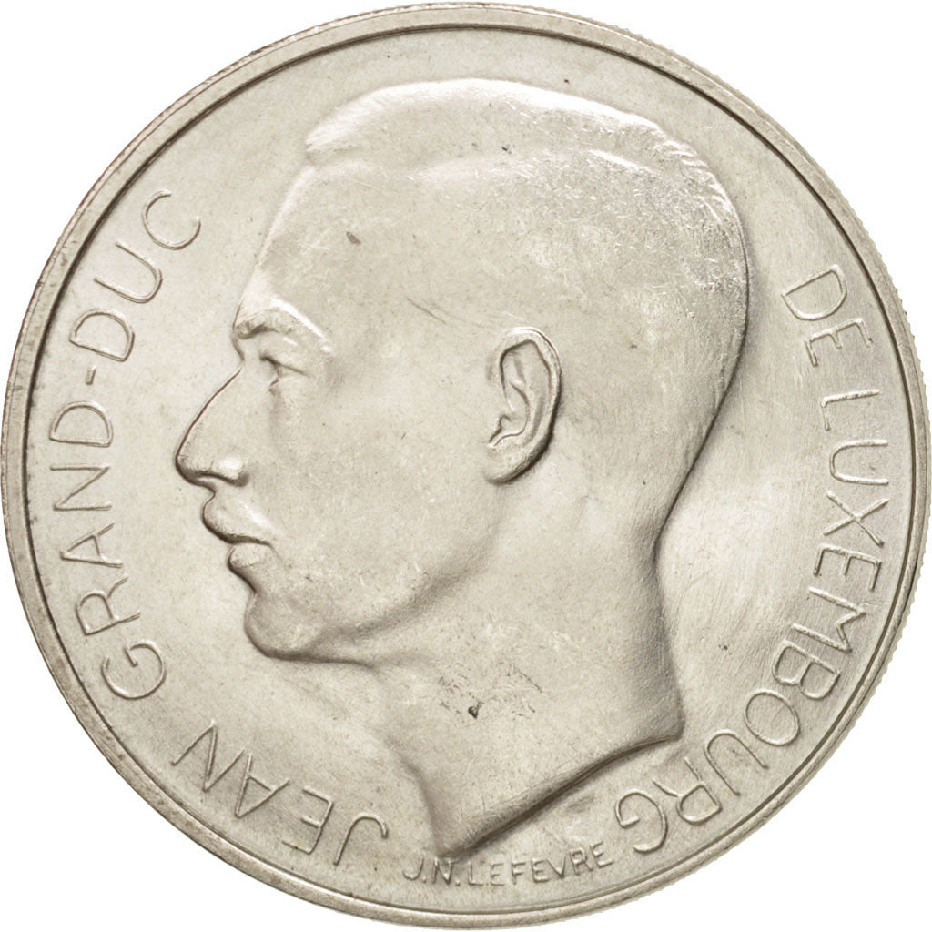 Coin, Luxembourg, Charlotte, 100 Francs, 1964, AU(55-58), Silver, KM:54