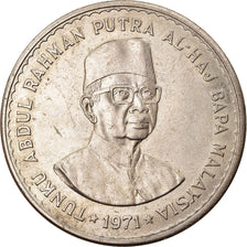 Monnaie, Malaysie, 5 Ringgit, 1971, TTB, Copper-nickel, KM:10