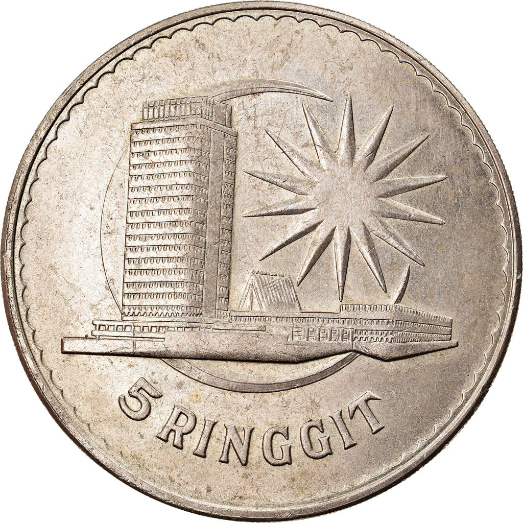 Monnaie, Malaysie, 5 Ringgit, 1971, TTB, Copper-nickel, KM:10
