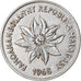 Moneta, Madagascar, 5 Francs, Ariary, 1968, Paris, BB, Acciaio inossidabile