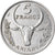 Moeda, Madagáscar, 5 Francs, Ariary, 1968, Paris, EF(40-45), Aço Inoxidável