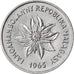 Monnaie, Madagascar, Franc, 1965, Paris, SUP, Stainless Steel, KM:8