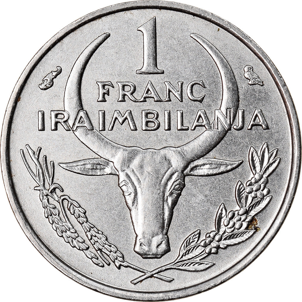 Monnaie, Madagascar, Franc, 1965, Paris, SUP, Stainless Steel, KM:8