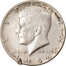 Coin, United States, Kennedy Half Dollar, Half Dollar, 1964, U.S. Mint