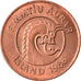 Moneta, Islanda, 50 Aurar, 1986, BB, Acciaio ricoperto in bronzo, KM:26a