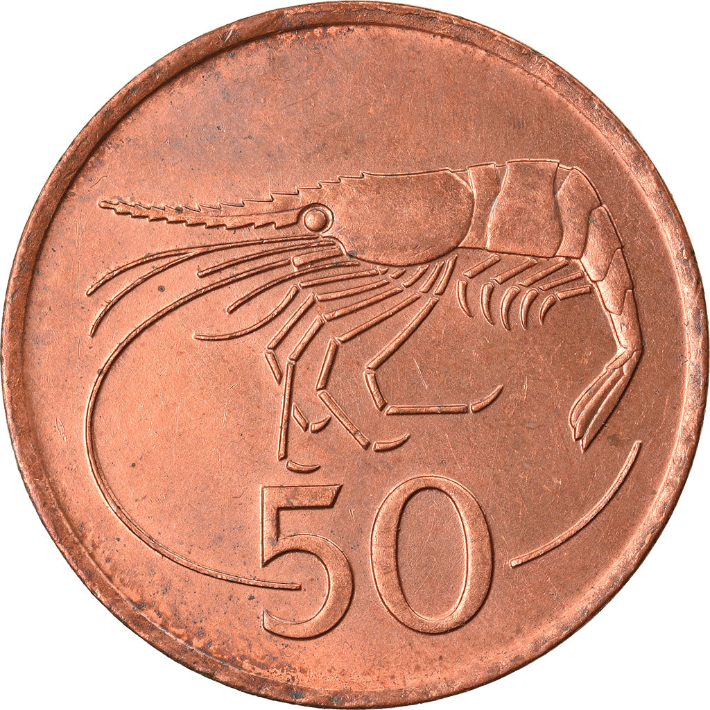 Moneta, Islanda, 50 Aurar, 1986, BB, Acciaio ricoperto in bronzo, KM:26a