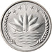 Moneda, Bangladesh, 25 Poisha, 1975, EBC, Acero, KM:8