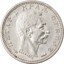 Coin, Serbia, Peter I, 50 Para, 1915, Gorham Mfg. Co., AU(55-58), Silver