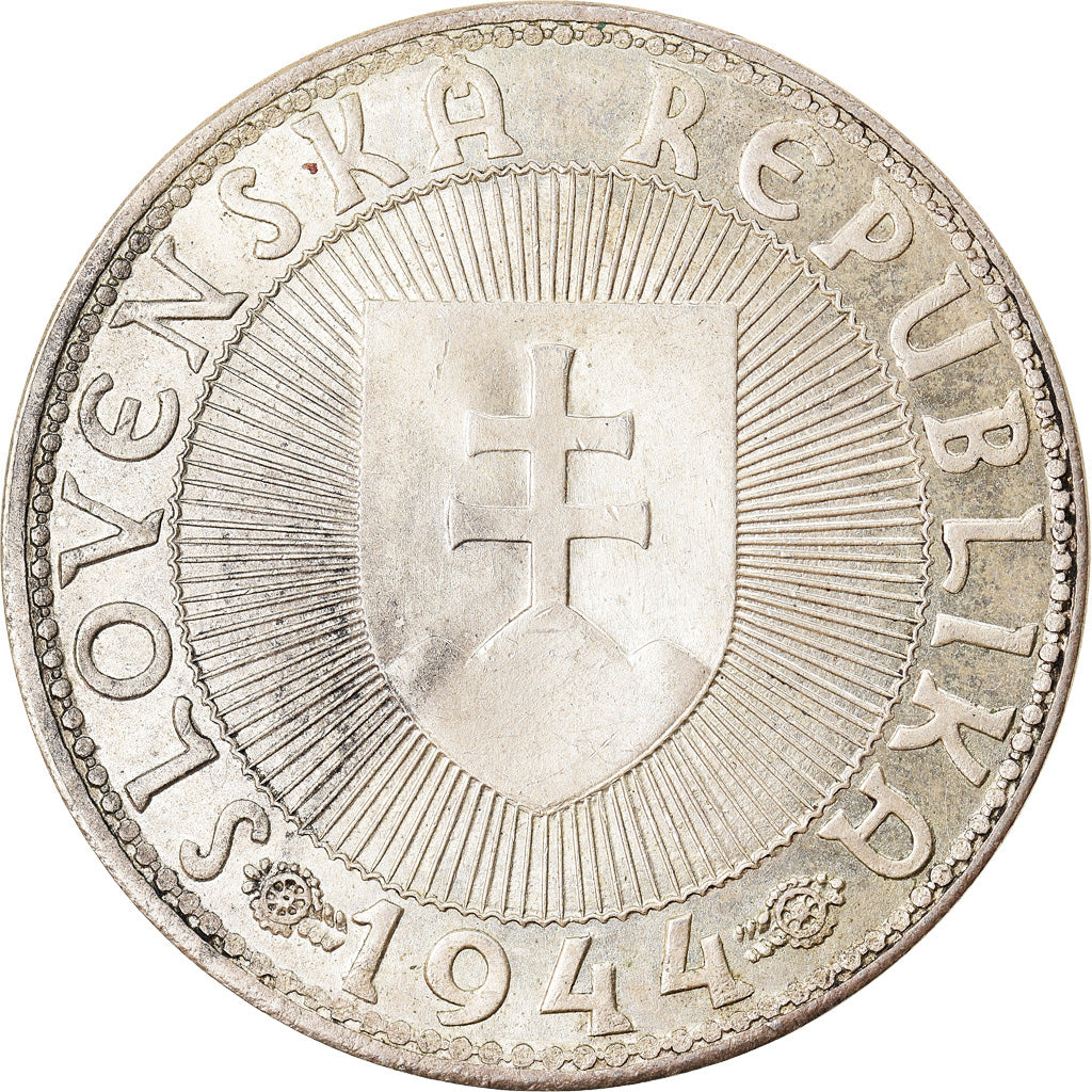 Münze, Slowakei, 10 Korun, 1944, SS, Silber, KM:9.2