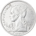 Coin, Comoros, 5 Francs, 1964, Paris, AU(50-53), Aluminum, KM:6