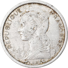 Coin, Comoros, Franc, 1964, Paris, VF(20-25), Aluminum, KM:4