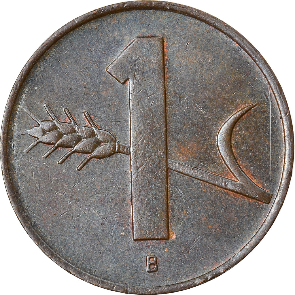 Coin, Switzerland, Rappen, 1969, Bern, AU(50-53), Bronze, KM:46