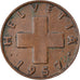 Monnaie, Suisse, Rappen, 1957, Bern, TTB, Bronze, KM:46