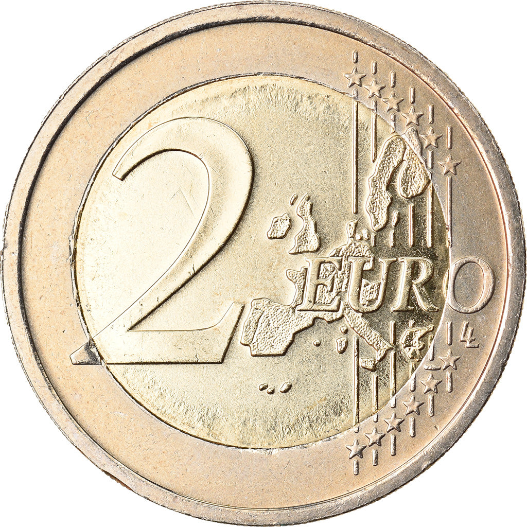 IRELAND REPUBLIC, 2 Euro, 2004, Sandyford, MS(65-70), Bi-Metallic, KM:39