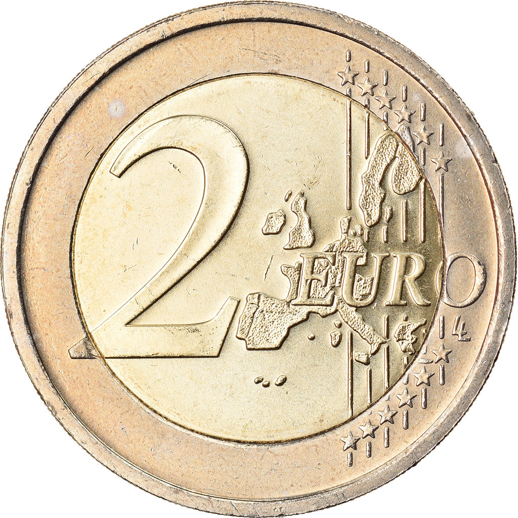 IRELAND REPUBLIC, 2 Euro, 2004, Sandyford, MS(65-70), Bi-Metallic, KM:39