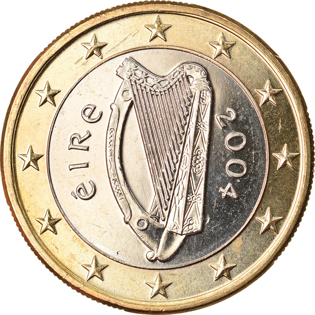 IRELAND REPUBLIC, Euro, 2004, Sandyford, MS(65-70), Bi-Metallic, KM:38