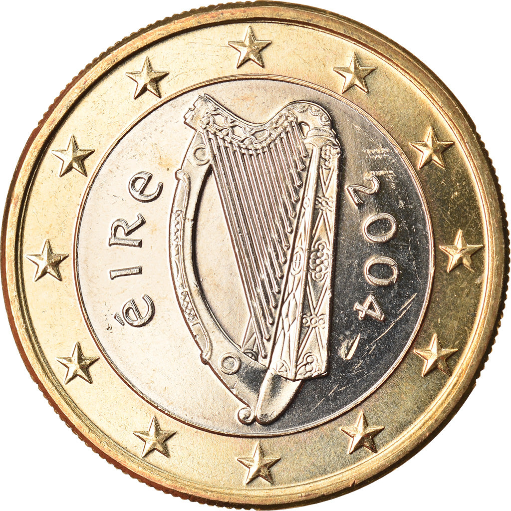 IRELAND REPUBLIC, Euro, 2004, Sandyford, MS(65-70), Bi-Metallic, KM:38