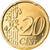 REPUBLIKA IRLANDII, 20 Euro Cent, 2004, Sandyford, MS(65-70), Mosiądz, KM:36