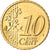 REPUBLIKA IRLANDII, 10 Euro Cent, 2004, Sandyford, MS(65-70), Mosiądz, KM:35