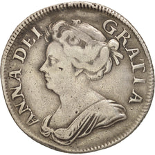 Great Britain, Anne, Shilling, 1708, VF(30-35), Silver, KM:523.4