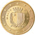 Malta, 50 Euro Cent, 2008, Paris, UNC-, Tin, KM:130
