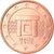 Malta, Euro Cent, 2008, Paris, SC, Cobre chapado en acero, KM:125