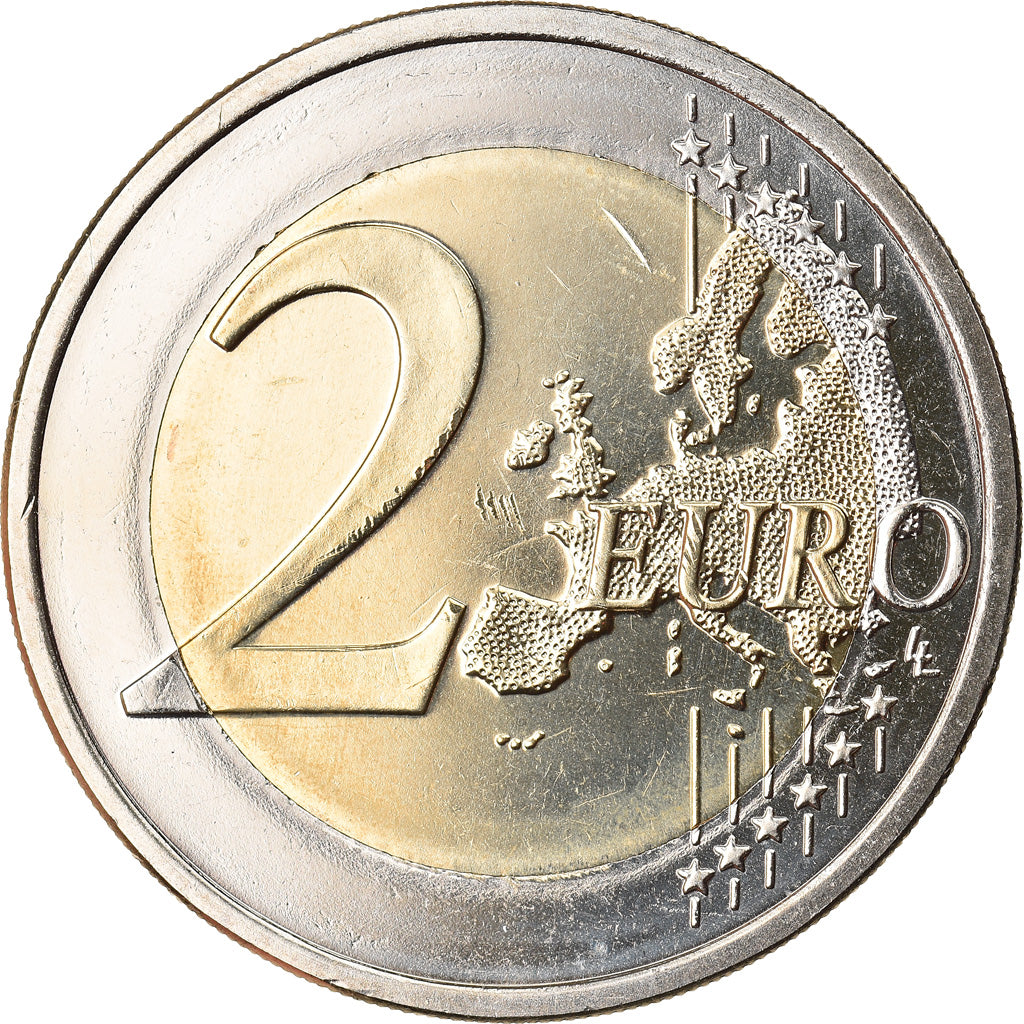 Finlandia, 2 Euro, 2018, Vantaa, SC, Bimetálico